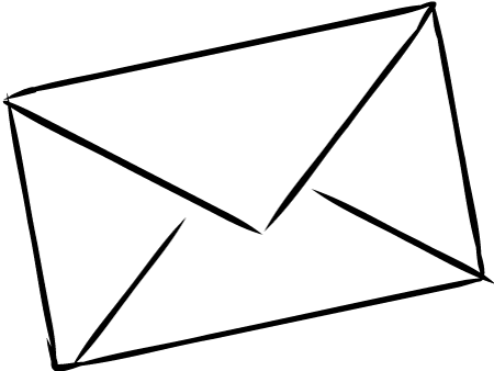 Une enveloppe blanche.